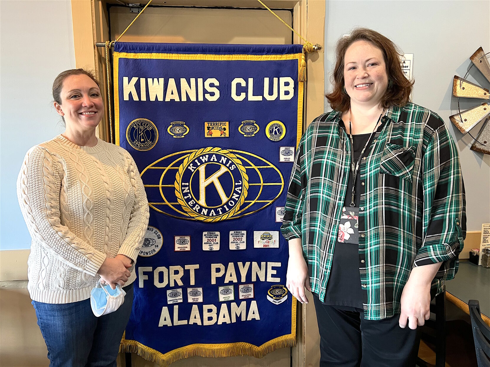 DHR representative visits Fort Payne Kiwanis